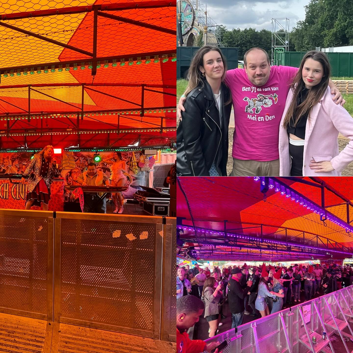 Vandaag zijn we op @7thsunday met onze @mel_en_den incl 2 danseressen tja wie is nu de leukste ?😜 #geluidsverzorging #festival